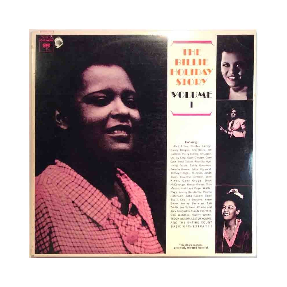 Holiday Billie 1973 PG 32121 Story Volume 1 2LP Used LP