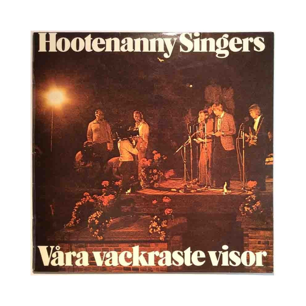 Hootenanny Singers 1971 POLS 229 Våra Vackraste Visor Used LP