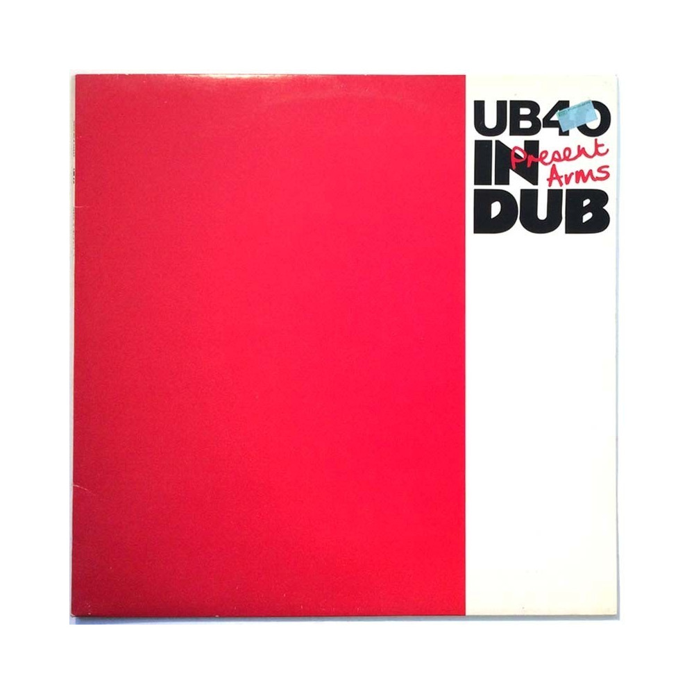 UB40: Present Arms In Dub  kansi EX levy EX Käytetty LP