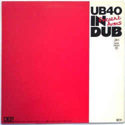 UB40: Present Arms In Dub  kansi EX levy EX Käytetty LP