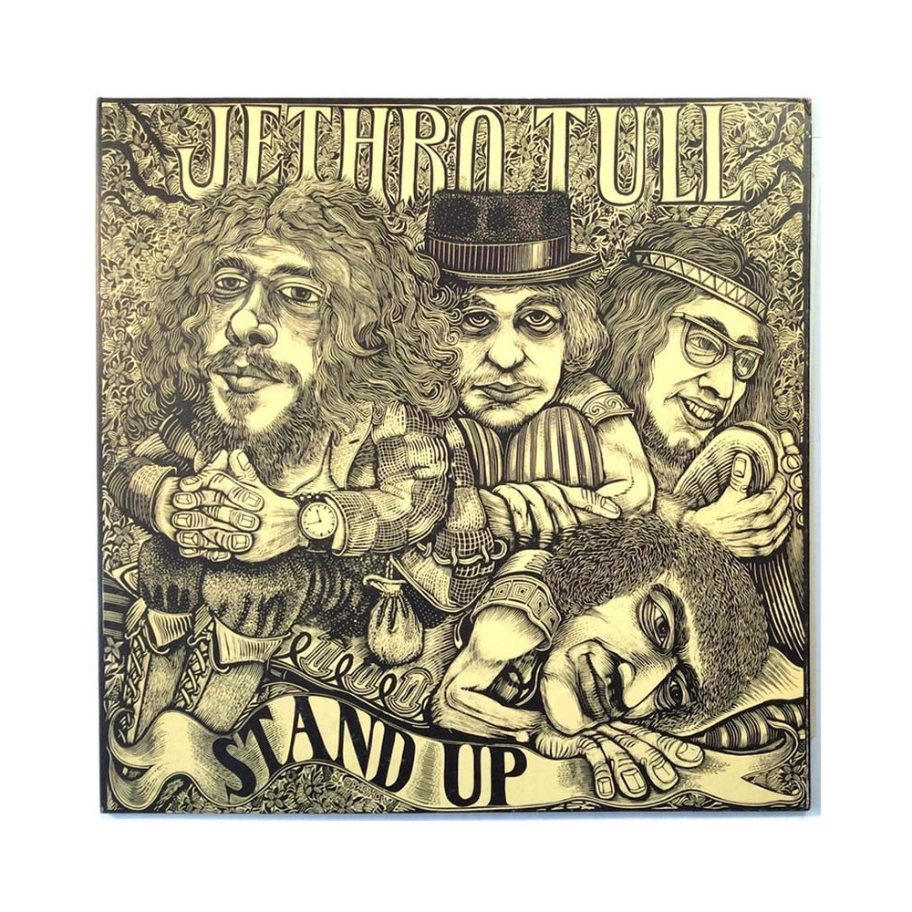 Jethro Tull: Stand Up  kansi EX levy VG+ Käytetty LP