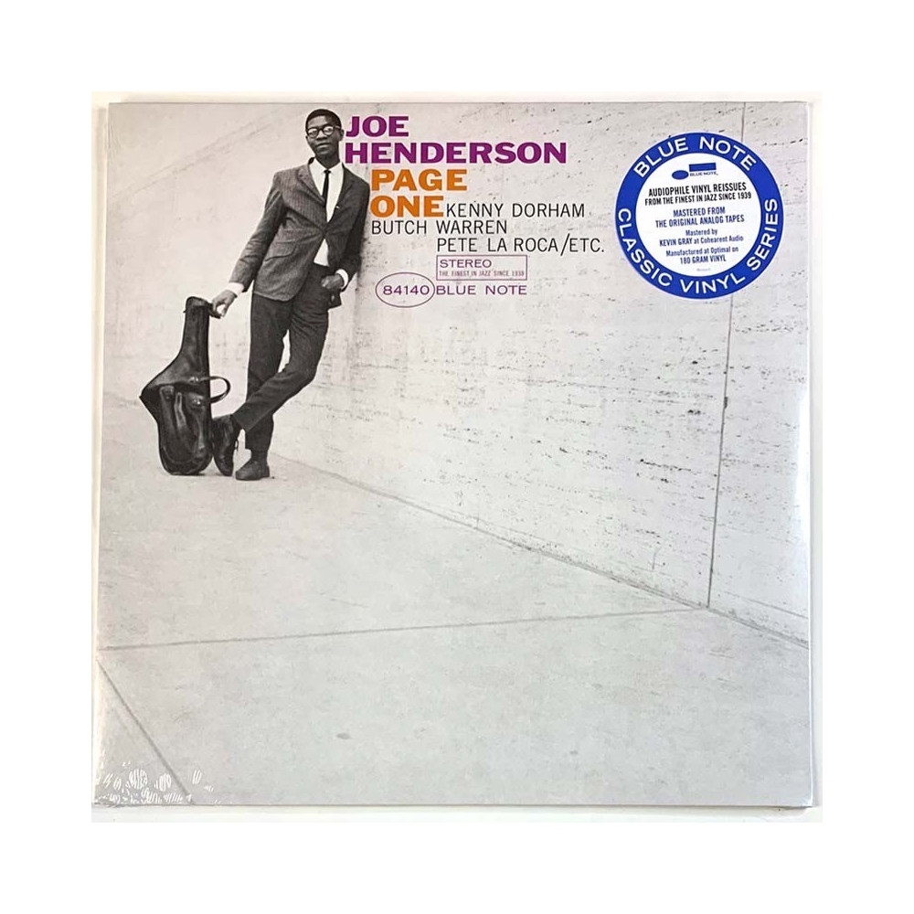 Henderson Joe 1963 ST-84140 Page one LP
