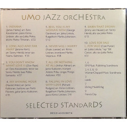 UMO Jazz Orchestra 1993 BECD 4029 Selected Standards CD Begagnat