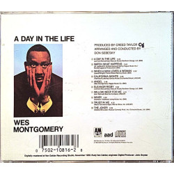Montgomery Wes 1967 CD 0816 A Day In The Life CD Begagnat