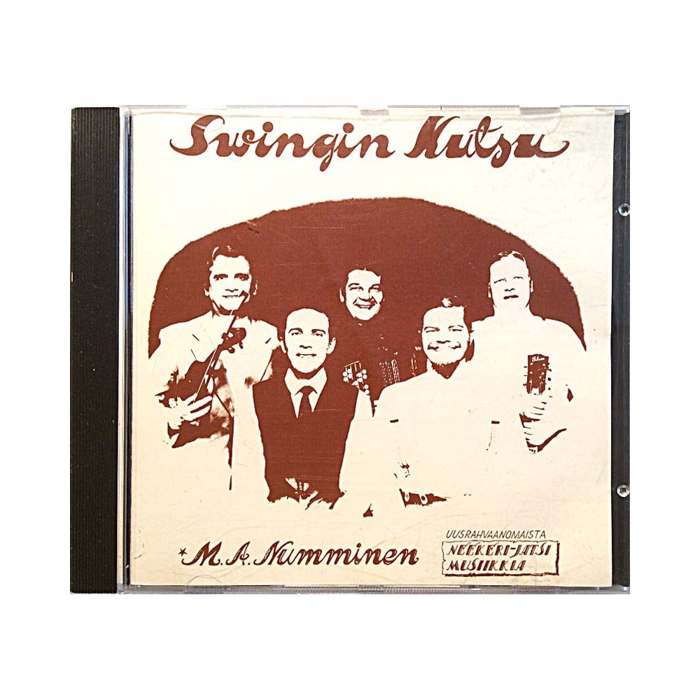 Numminen M.A.: Swingin kutsu  kansi EX levy EX Käytetty CD