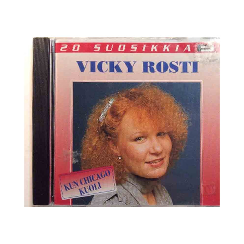 Rosti Virve: 20 Suosikkia -Kun Chicago Kuoli  kansi EX- levy VG Käytetty CD