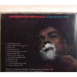 Seminaarimäen Mieslaulajat: Kuka On Tuo Mies  kansi VG+ levy VG+ Käytetty CD
