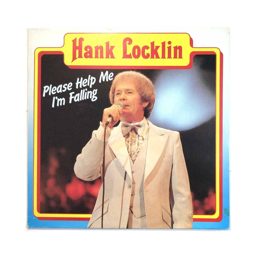 Locklin Hank: Please Help Me I'm Falling  kansi VG+ levy EX bonus LP:nä veloituksetta