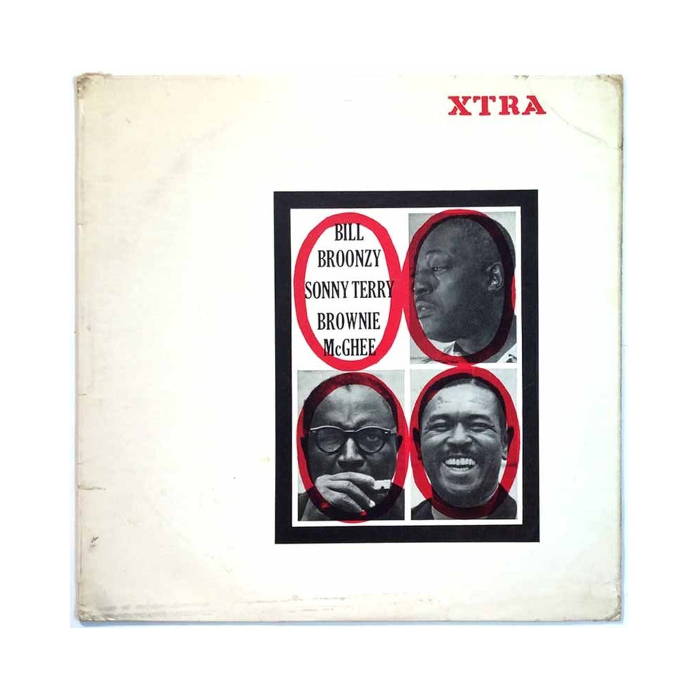 Broonzy Bill: Bill Broonzy Sonny Terry Brownie McGhee  kansi VG- levy G Käytetty LP