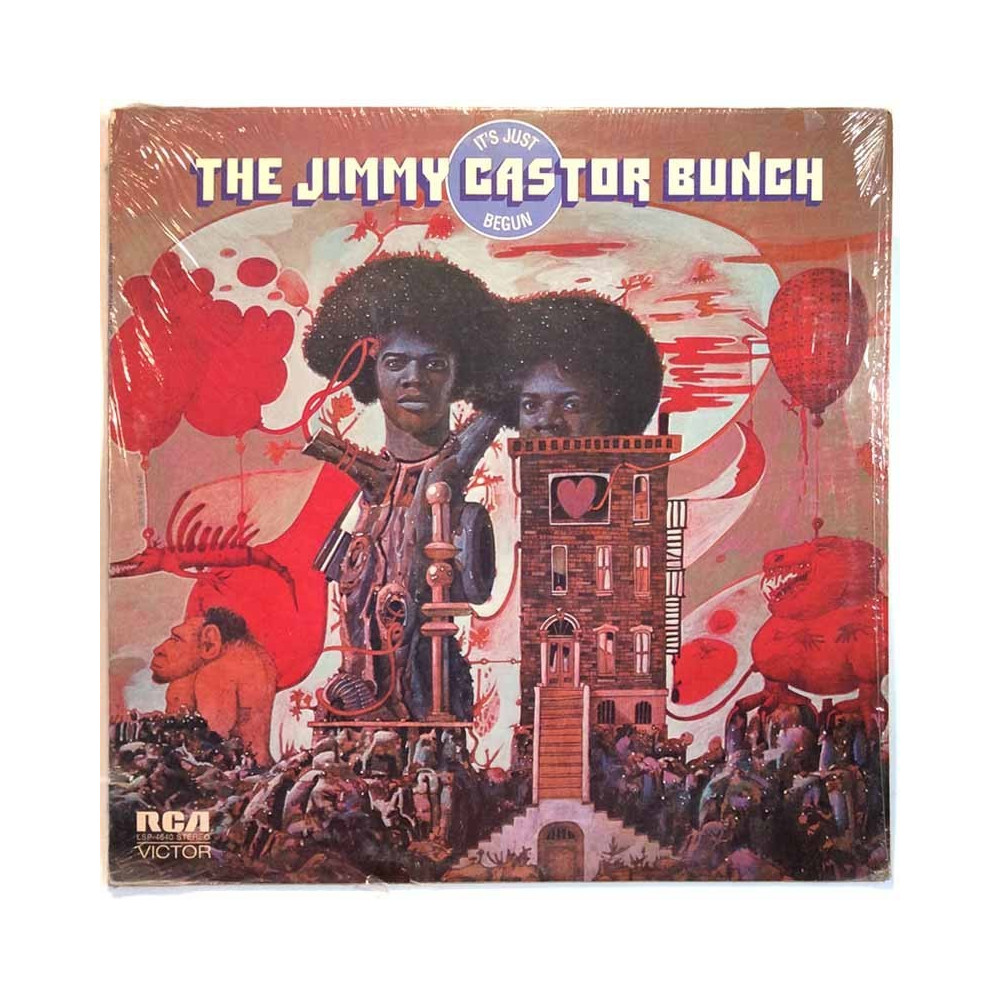 Jimmy Castor Bunch: It's Just Begun  kansi EX levy EX- Käytetty LP