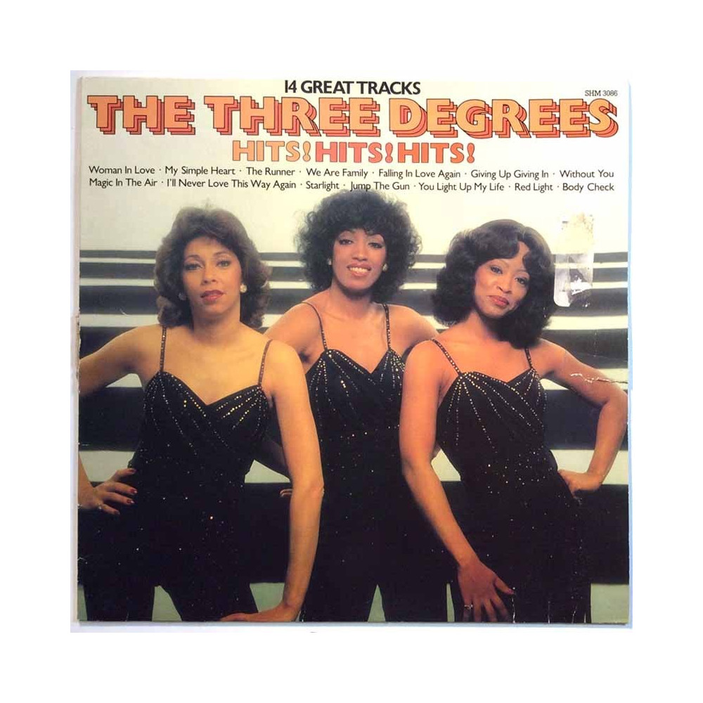 Three Degrees 1981 SHM 3086 Hits! Hits! Hits! Begagnat LP