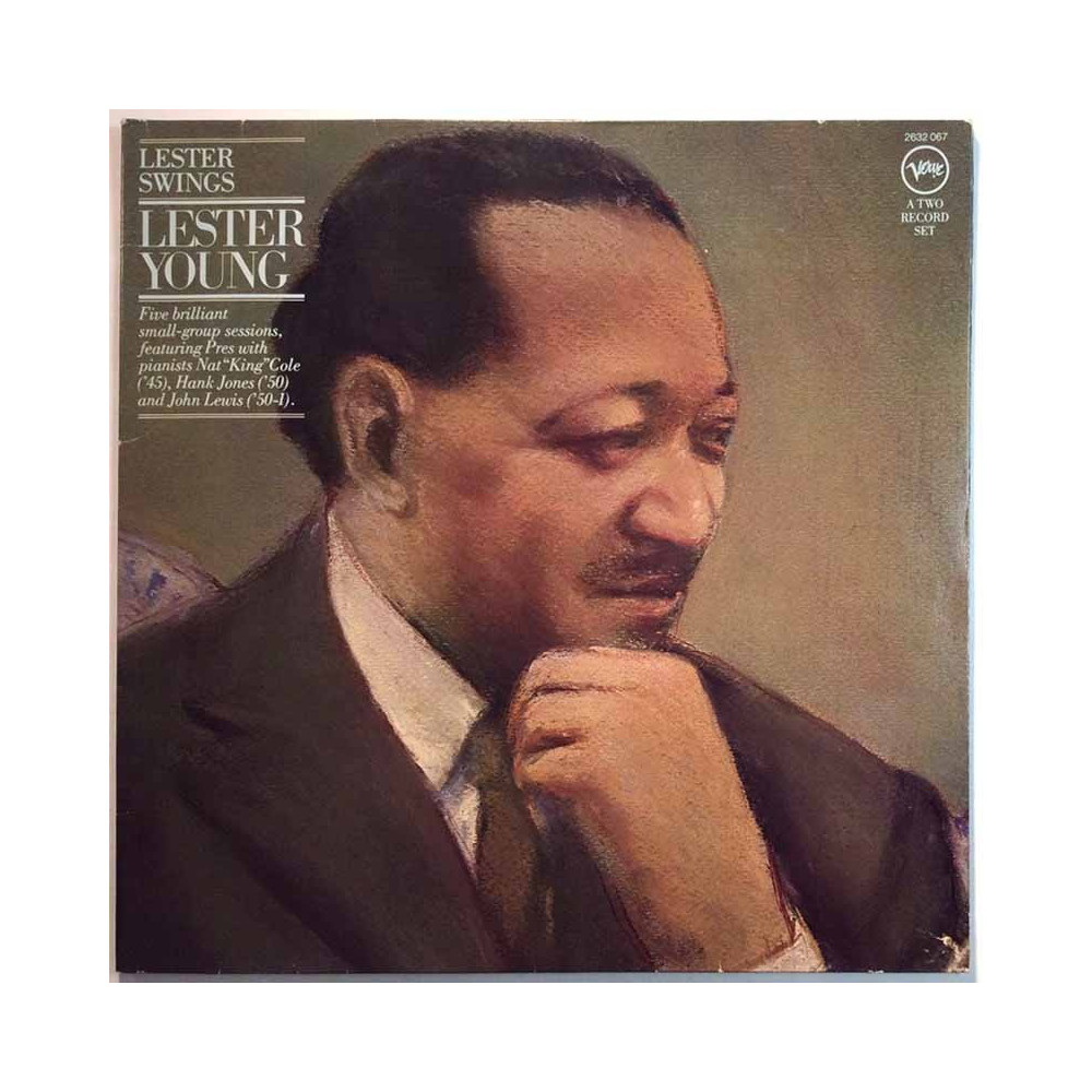 Young Lester: Lester Swings 2LP  kansi VG levy EX- Käytetty LP