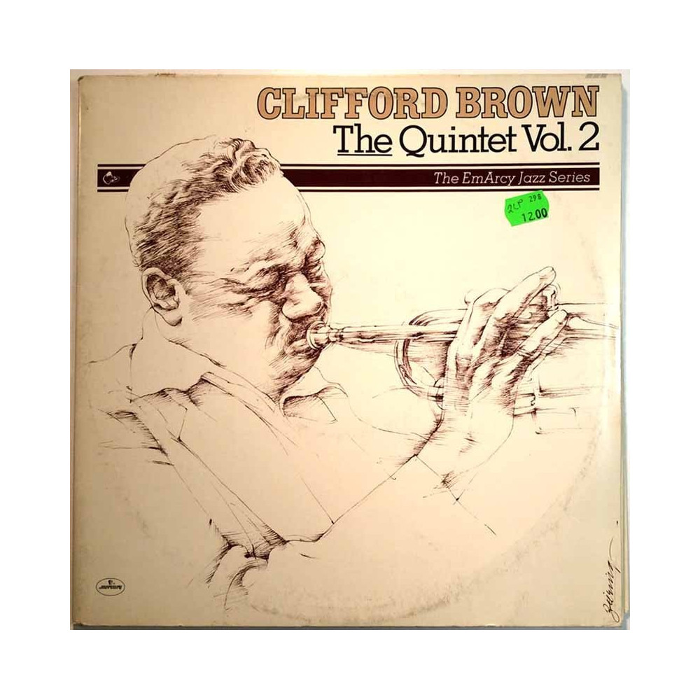 Brown Clifford: The Quintet Vol.2 2LP  kansi VG+ levy EX- Käytetty LP