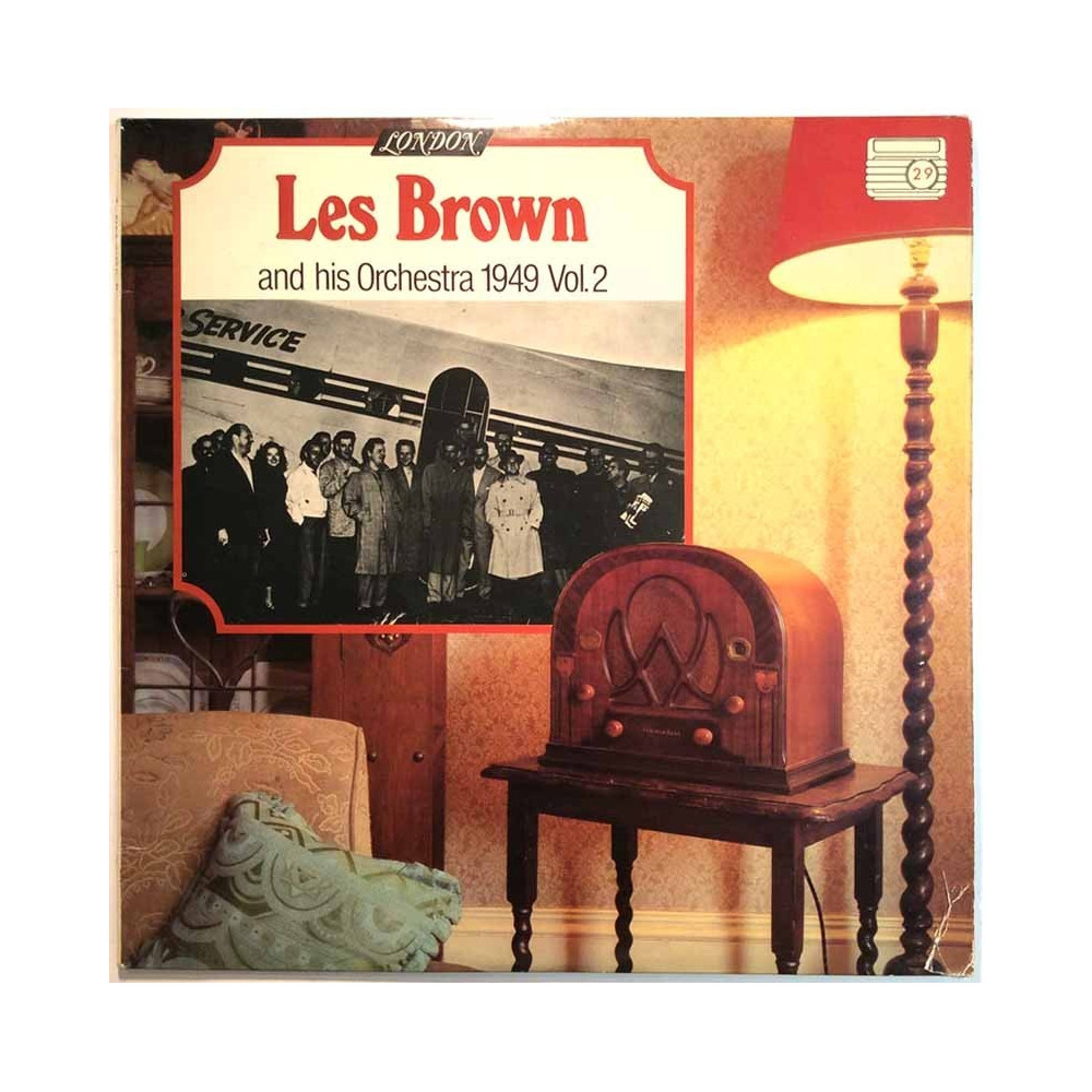 Brown Les and his Orchestra: 1949 Vol.2  kansi VG+ levy VG+ Käytetty LP