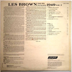 Brown Les and his Orchestra: 1949 Vol.2  kansi VG+ levy VG+ Käytetty LP