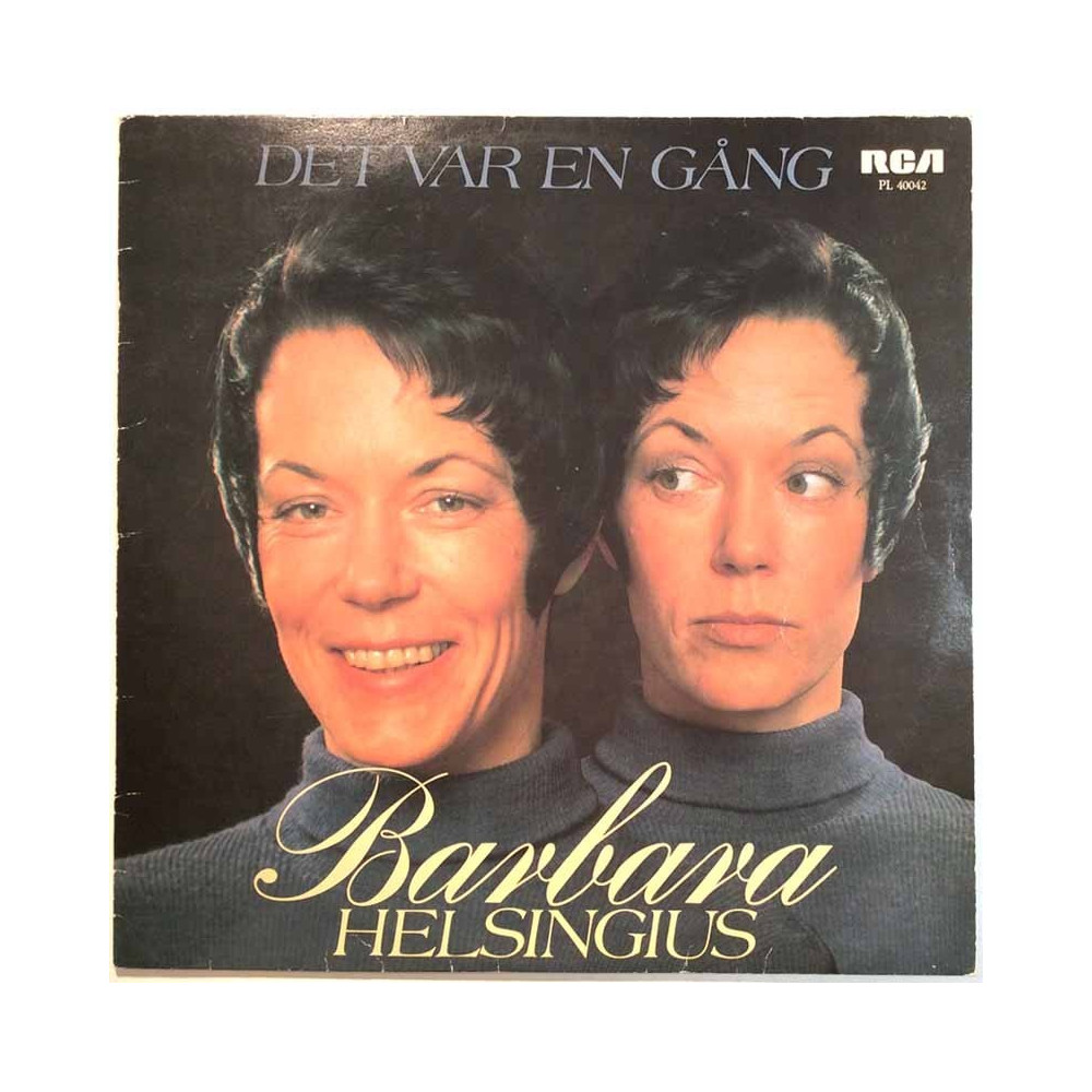 Helsingius Barbara: Det Var En Gång  kansi VG levy VG Käytetty LP