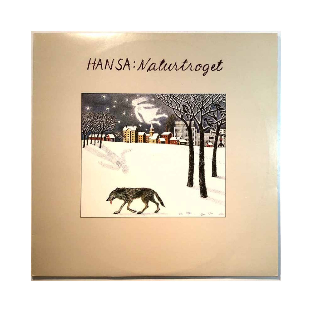Hansa: Naturtroget  kansi EX levy EX Käytetty LP