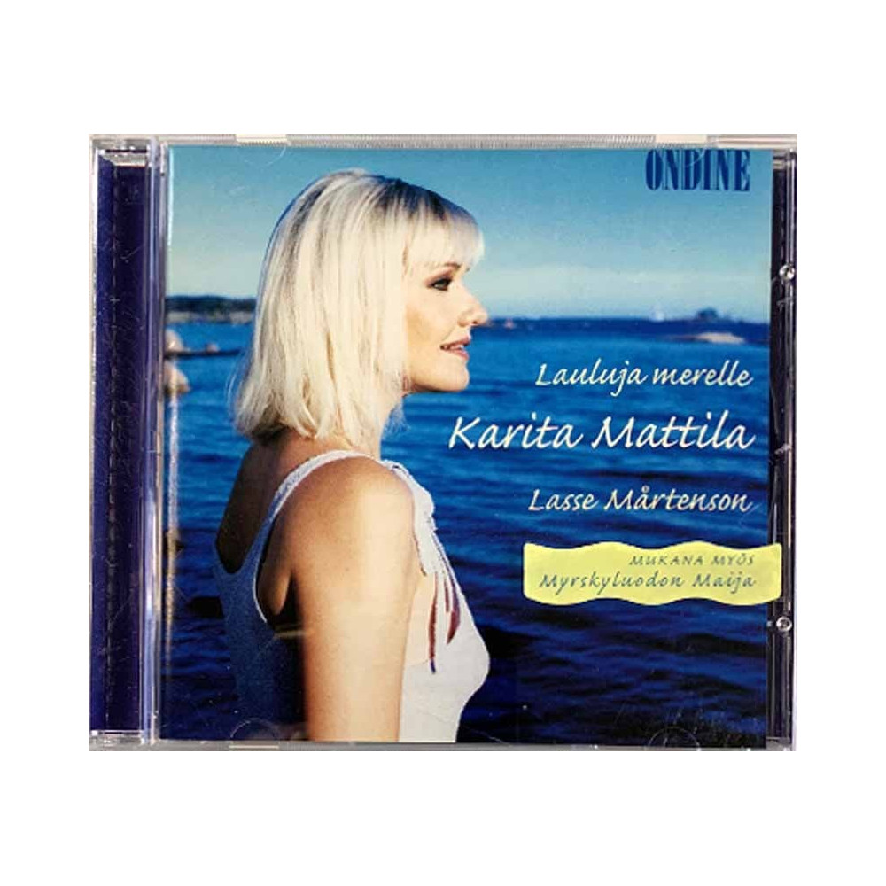 Mattila Karita: Lauluja merelle  kansi EX levy EX Käytetty CD