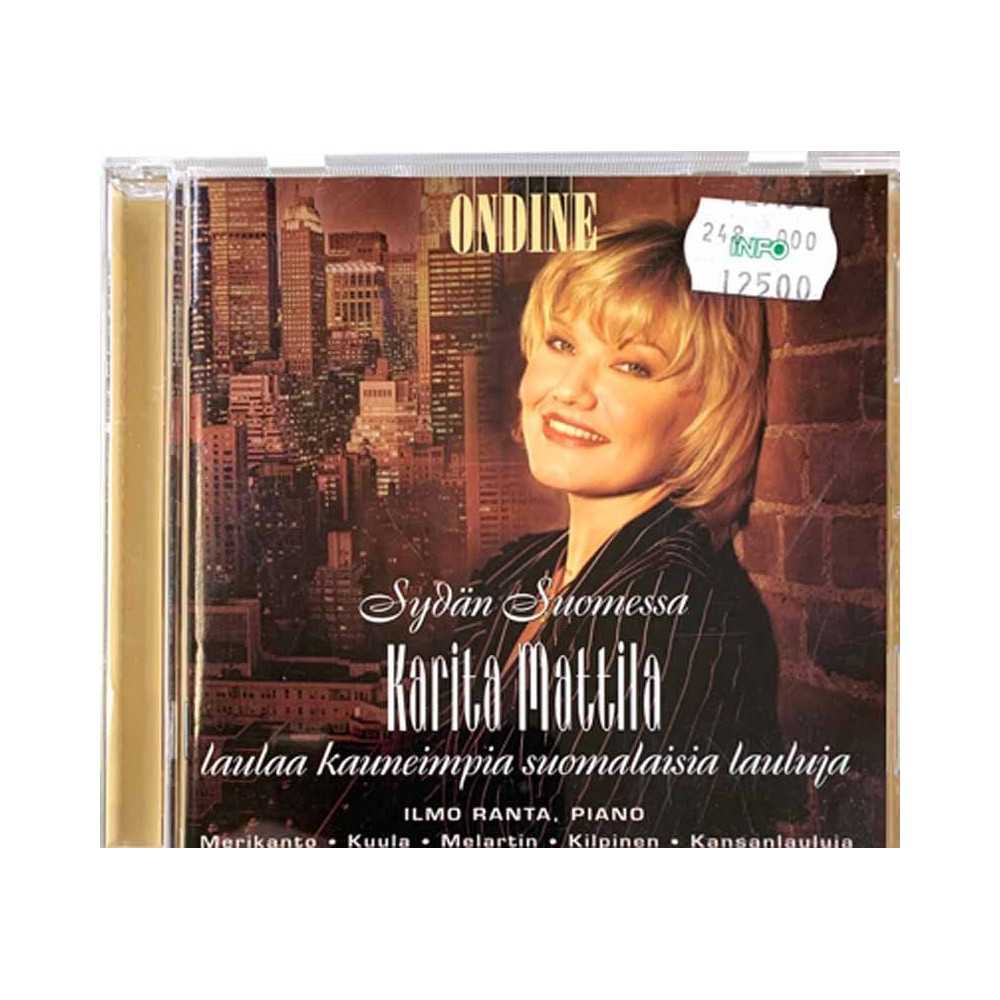 Mattila Karita: Sydän Suomessa  kansi EX levy VG+ Käytetty CD