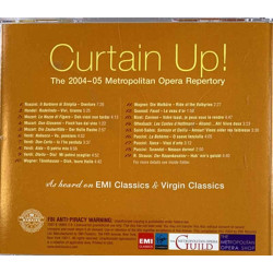 Various: Metropolitan Opera Repertory: Curtain Uo!  kansi EX levy EX Käytetty CD