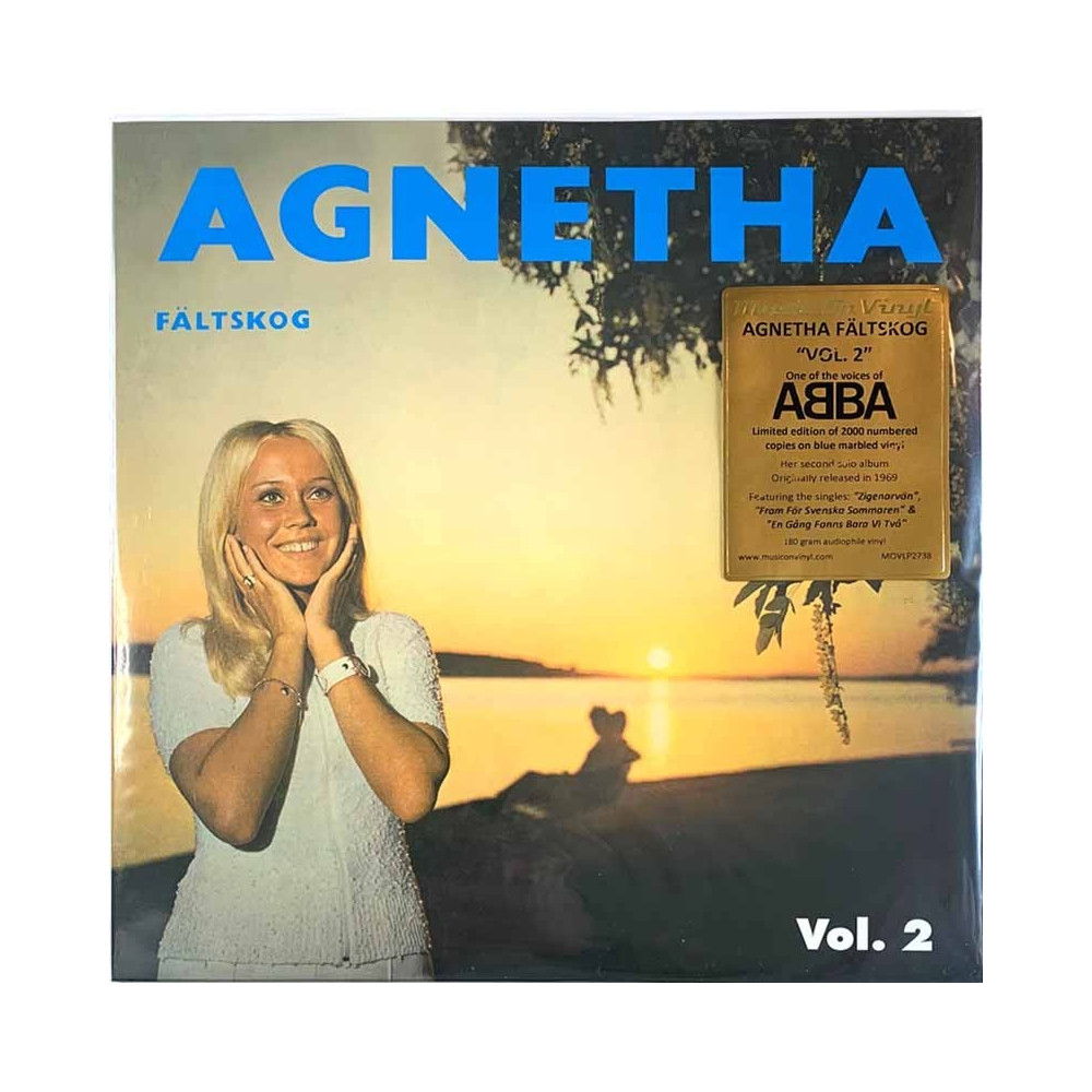 Fältskog Agnetha: Agnetha Fältskog vol.2  kansi  levy  LP