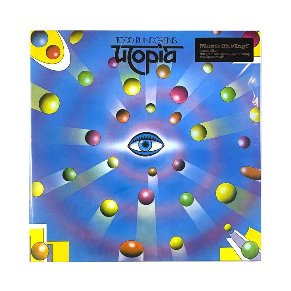 Todd Rundgren’s Utopia: Todd Rundgren's Utopia  kansi  levy  LP