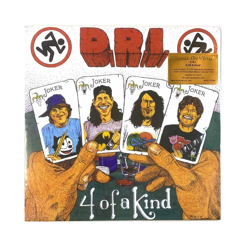D.R.I.: 4 of a kind  kansi  levy  LP