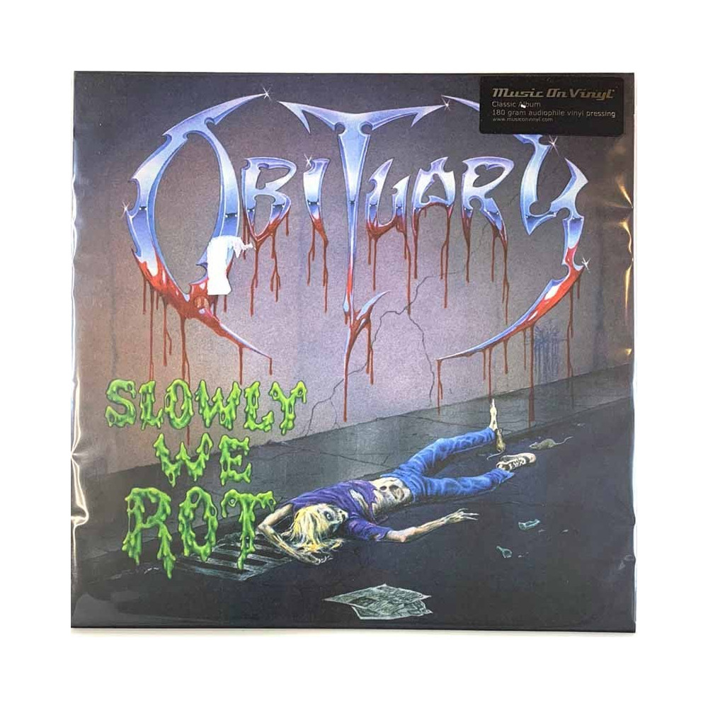 Obituary 1989 MOVLP2276 Slowly We Rot LP