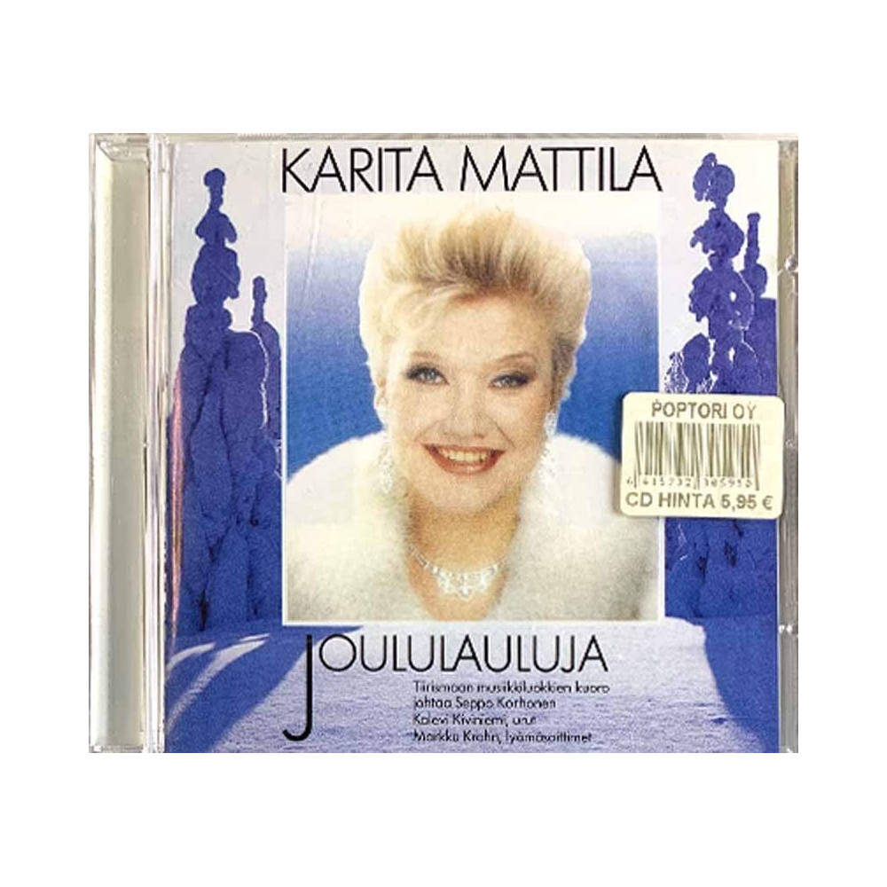 Mattila Karita: Joululauluja  kansi EX levy EX Käytetty CD