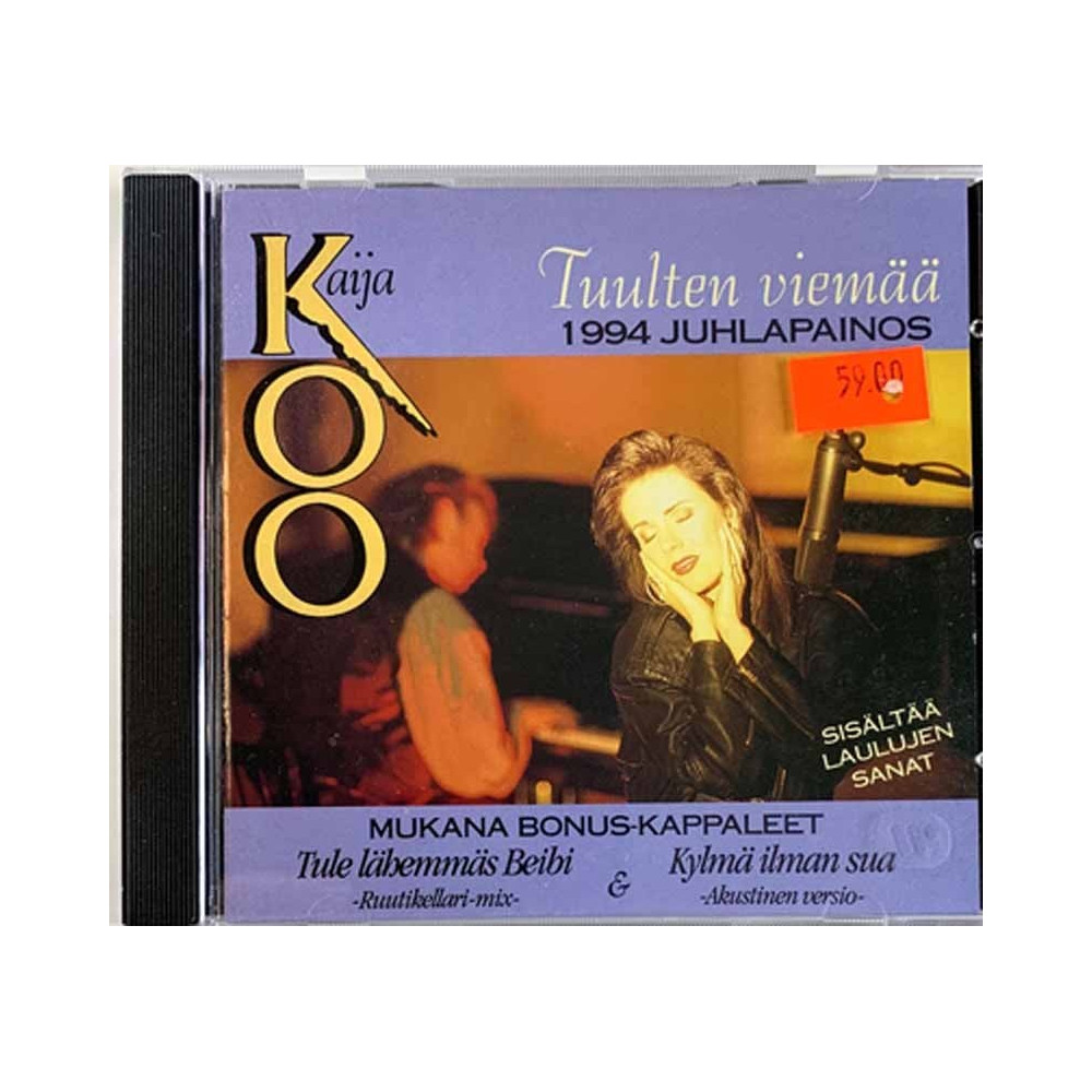 Kaija Koo 1994 4509-95681-2 Tuulten viemää 1994 juhlapainos CD Begagnat