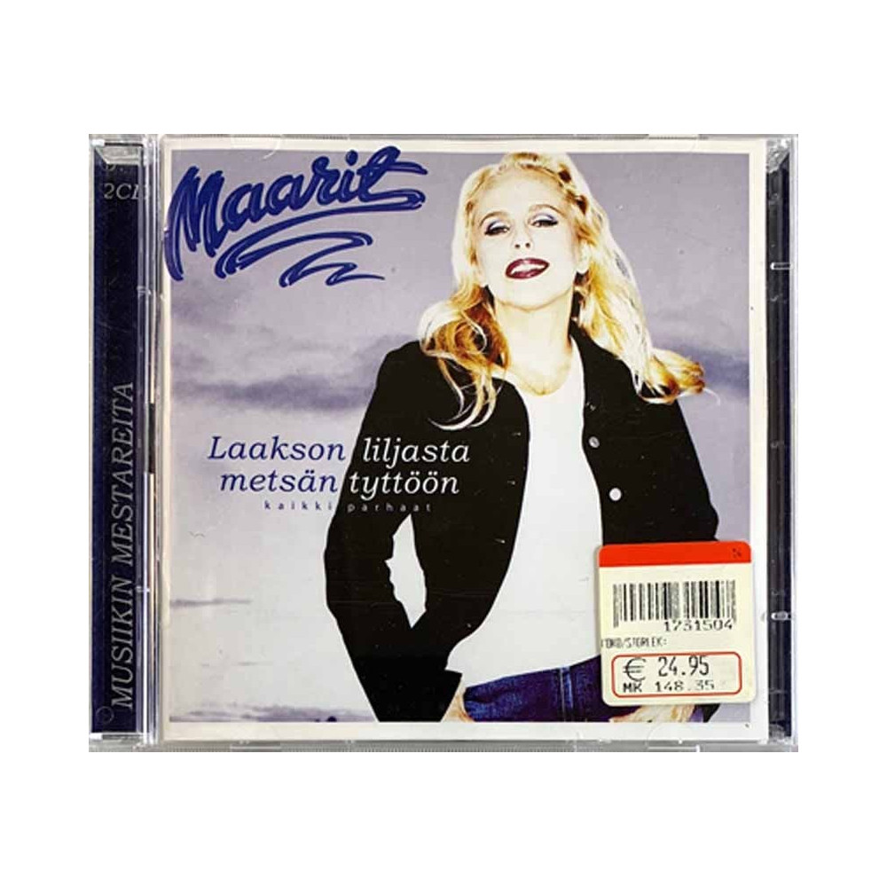 Maarit: Laakson liljasta metsän tyttöön 2CD  kansi EX levy EX Käytetty CD