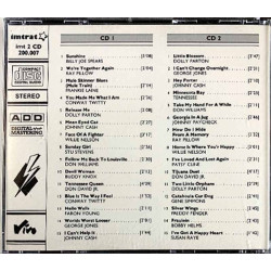 Dolly Parton, Willie Nelson, Johnny Cash ym.: Giants of Country & Western 2CD  kansi EX levy EX Käytetty CD