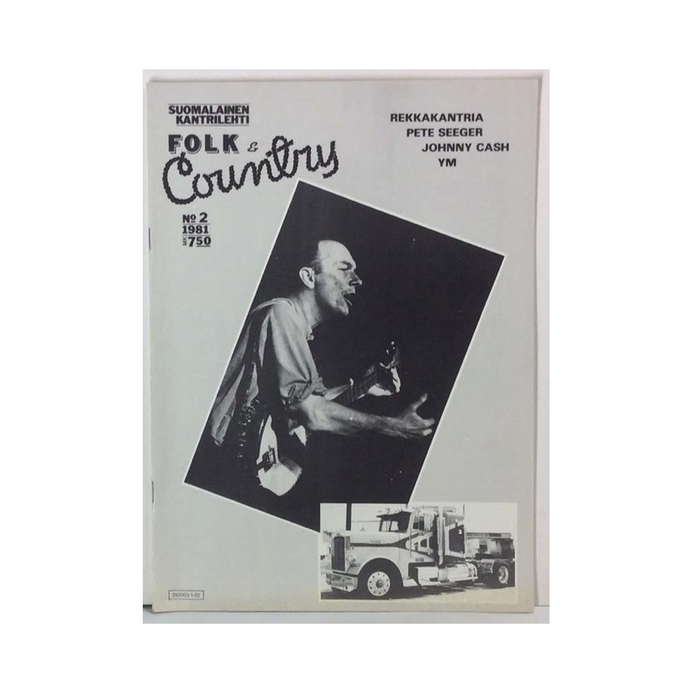 Folk & Country 1981 No.2 Pete Seeger,Johnny Cash