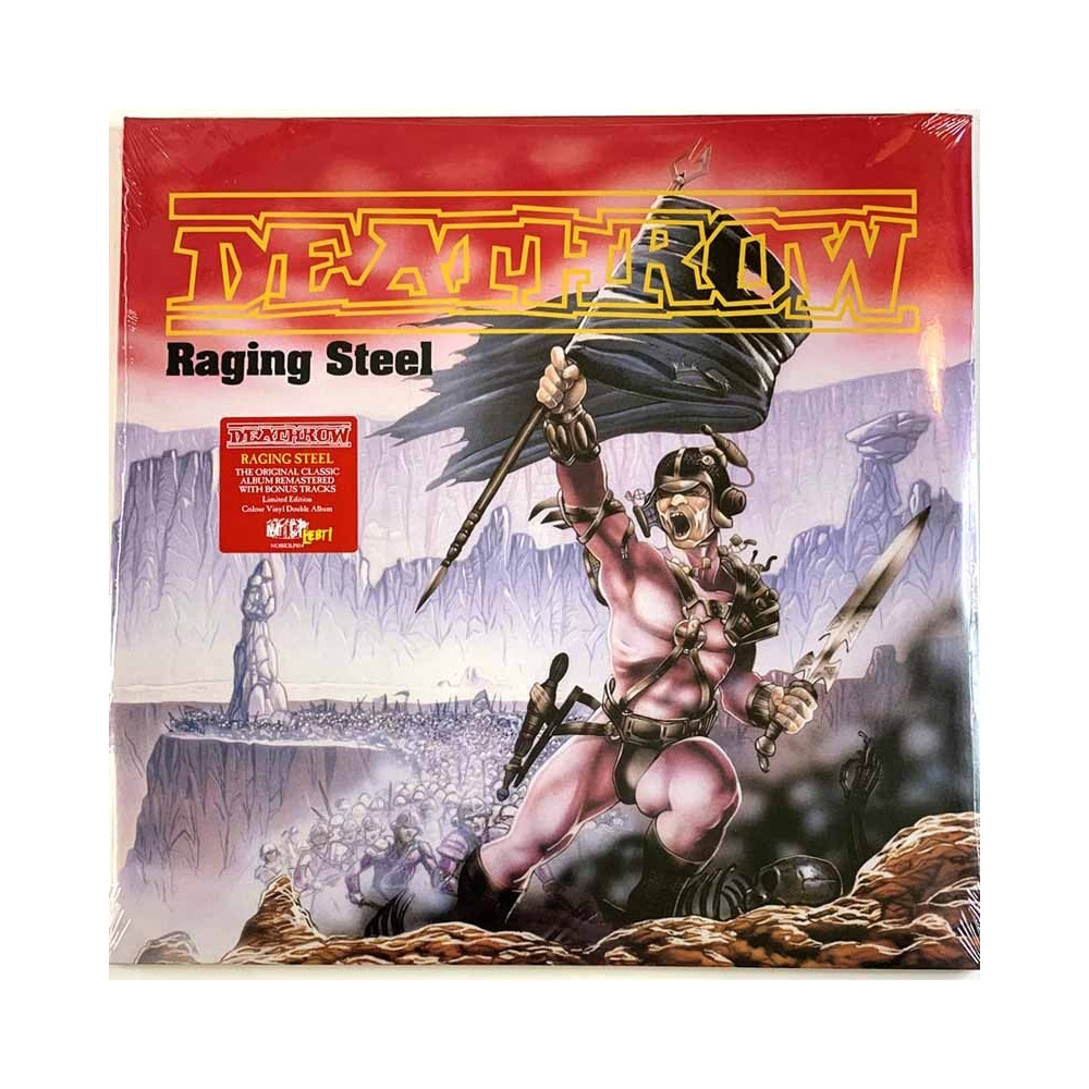 Deathrow : Raging Steel 2LP red vinyl - LP