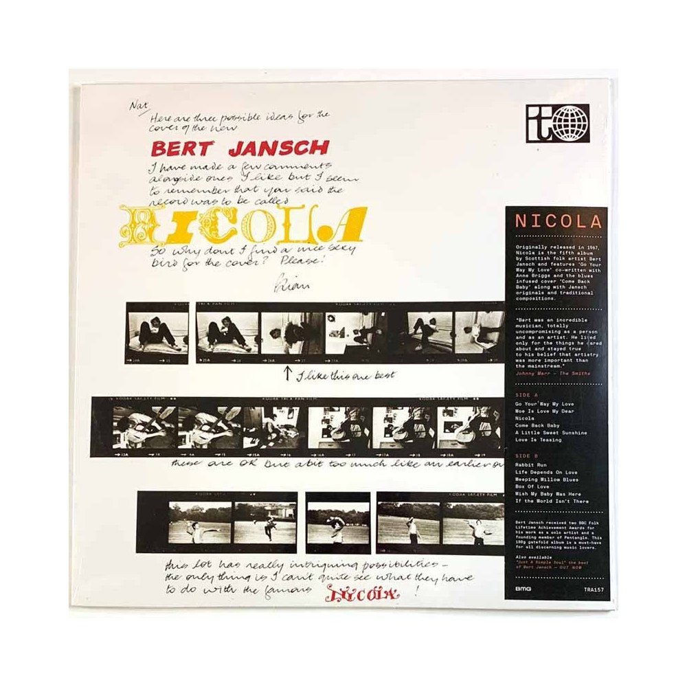 Jansch Bert : Nicola - LP