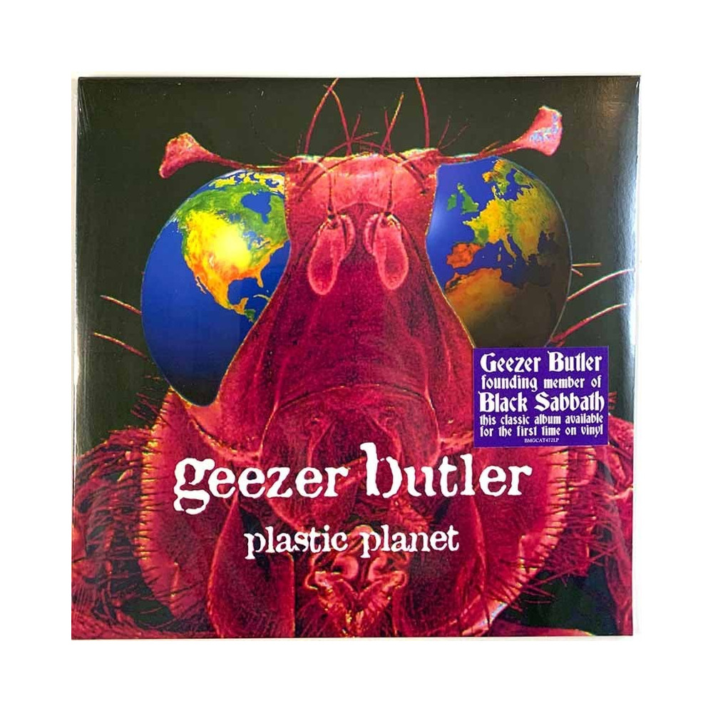 Geezer Butler 1995 BMGCAT472LP Plastic Planet LP