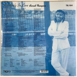 Thompson Carroll : Hopelessly In Love - blue vinyl - LP