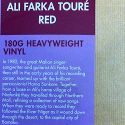 Toure Ali Farka : Red - LP