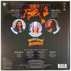 Motörhead 1979 BMGCAT378TLP Bomber 3LP LP