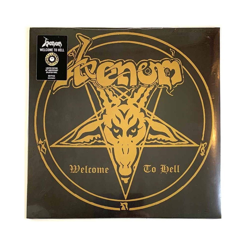 Venom : Welcome To Hell - splatter vinyl - LP
