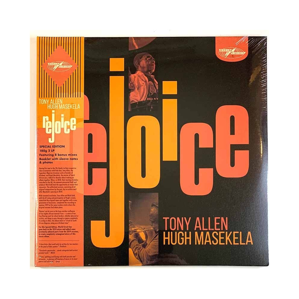 Allen Tony and Hugh Masekela : Rejoice 2LP - LP