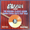 Saxon 1988 BMGCAT166LP Destiny - half & half vinyl LP