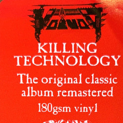 Voivod 1987 NOISELP016 Killing Technology LP