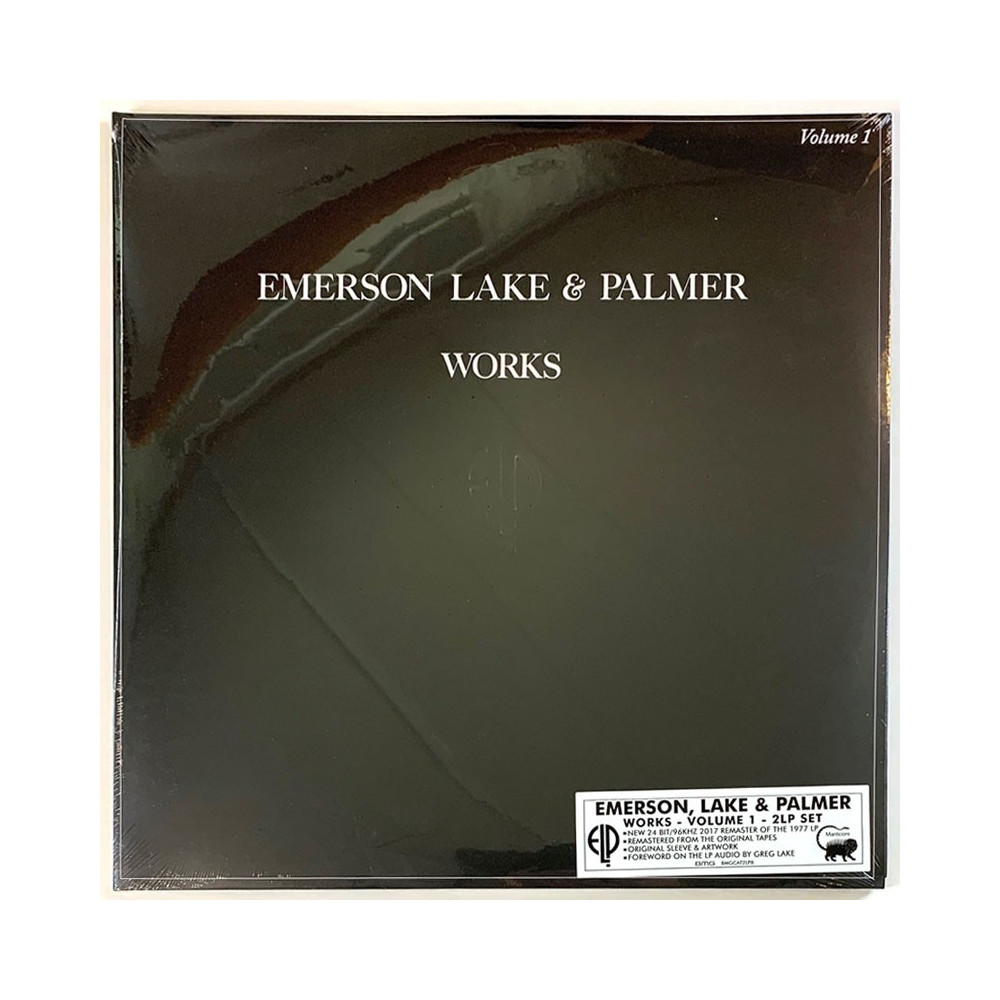 Emerson Lake & Palmer 1977 BMGCAT2LP8 Works (Volume 1) 2LP LP