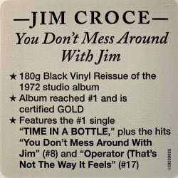 Croce Jim 1972 538630631 You don't mess around with Jim LP