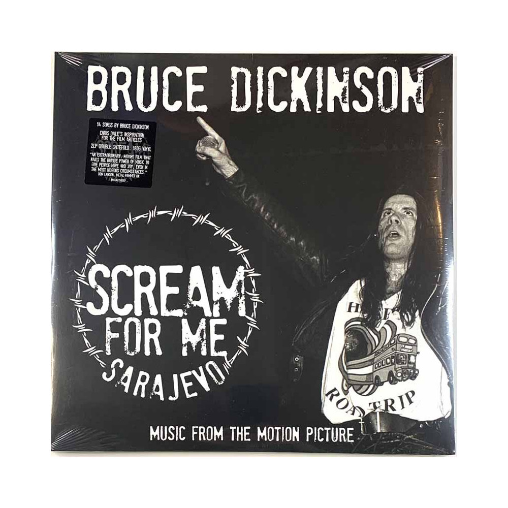Dickinson Bruce 2018 BMGCAT265DLP Scream For Me Sarajevo 2LP LP
