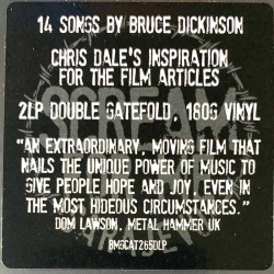 Dickinson Bruce 2018 BMGCAT265DLP Scream For Me Sarajevo 2LP LP