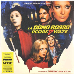 Nicolai Bruno : La Dama Rossa Uccide 7 Volte 2LP - LP