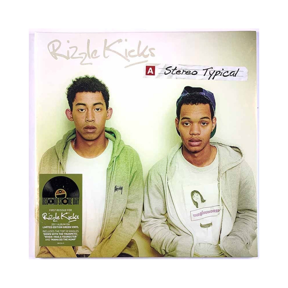 Rizzle Kicks : Stereo Typical - green vinyl - LP