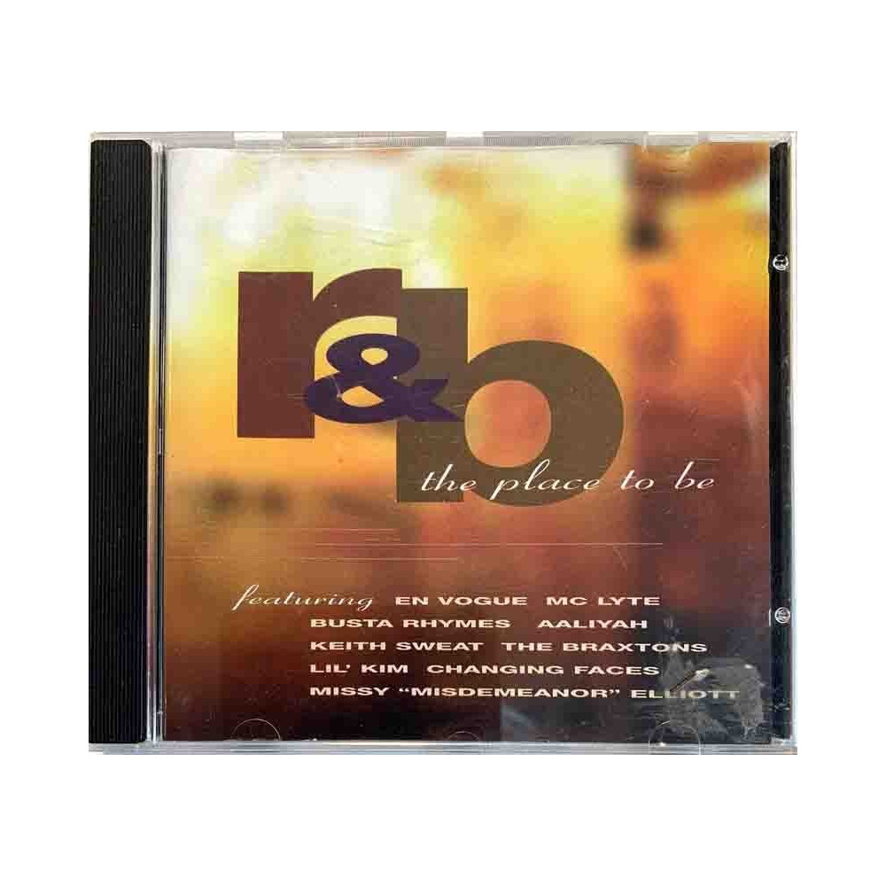 Mc Lyte, lil Kim, Missy Elliott ym.: R&B The Place To Be  kansi EX- levy EX- Käytetty CD